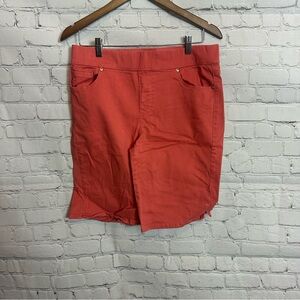 Gloria Vanderbilt Women's Vibrant Coral Bermudas